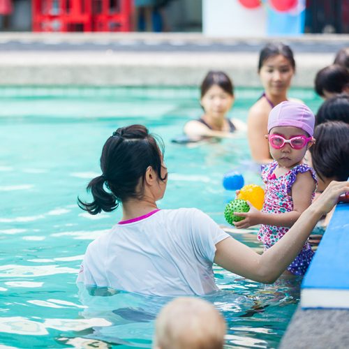 Bangkok Dolphins Infant Swimming (15)