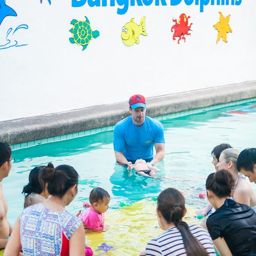 Bangkok Dolphins Infant Swimming (23)