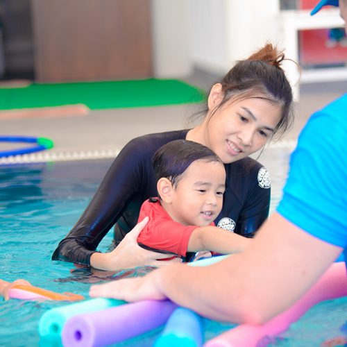 Bangkok Dolphins Infant Swimming (28)