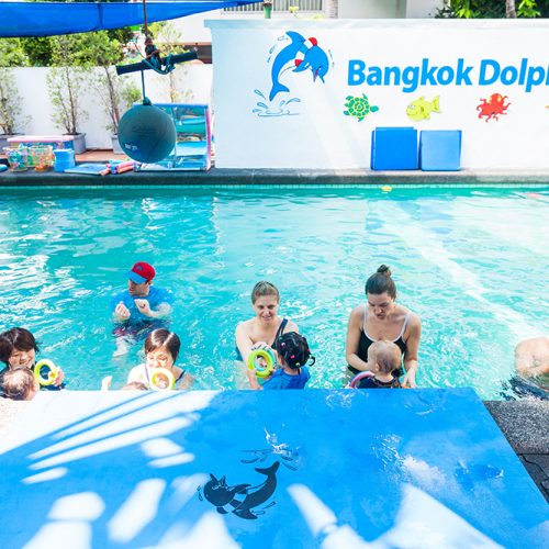 Bangkok Dolphins Infant Swimming (39)
