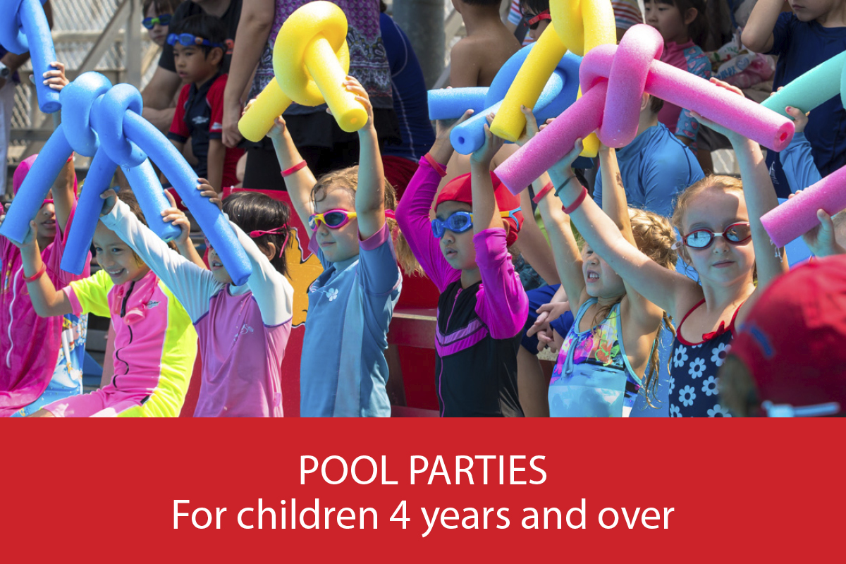 Pool parties for children